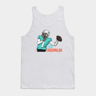 Tua Tagovailoa Comic Style Tank Top